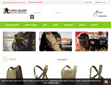 Tablet Screenshot of nrg-shop.ro